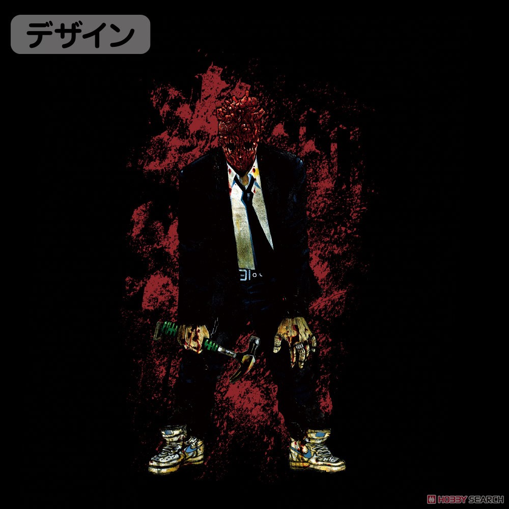 心 フルカラーTシャツ/BLACK-L 3