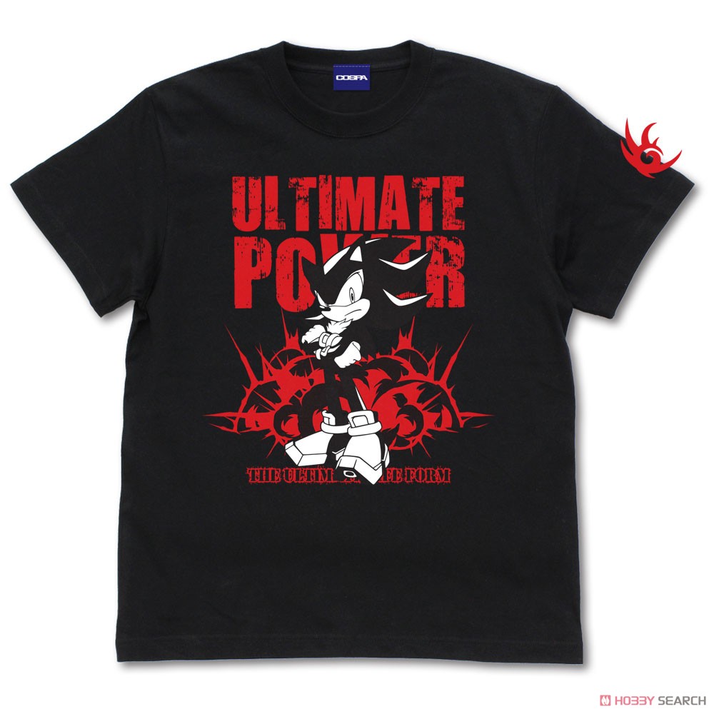 シャドウ・ザ・ヘッジホッグ Tシャツ/BLACK-S 2