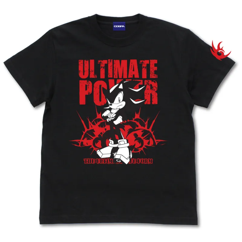 シャドウ・ザ・ヘッジホッグ Tシャツ/BLACK-L