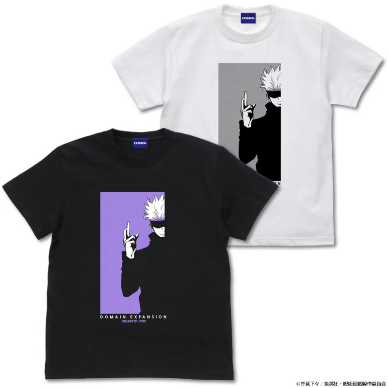 五条 悟 Tシャツ/BLACK-S