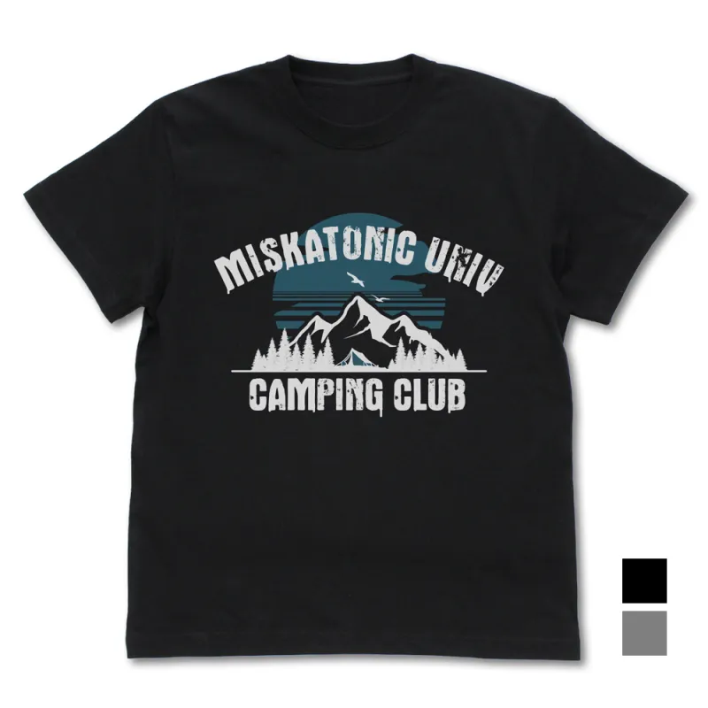 ミスカトニック大学野外活動部 Tシャツ/BLACK-M