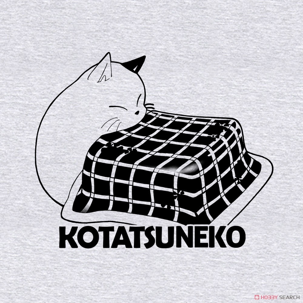 コタツネコ Tシャツ/ASH-XL 3