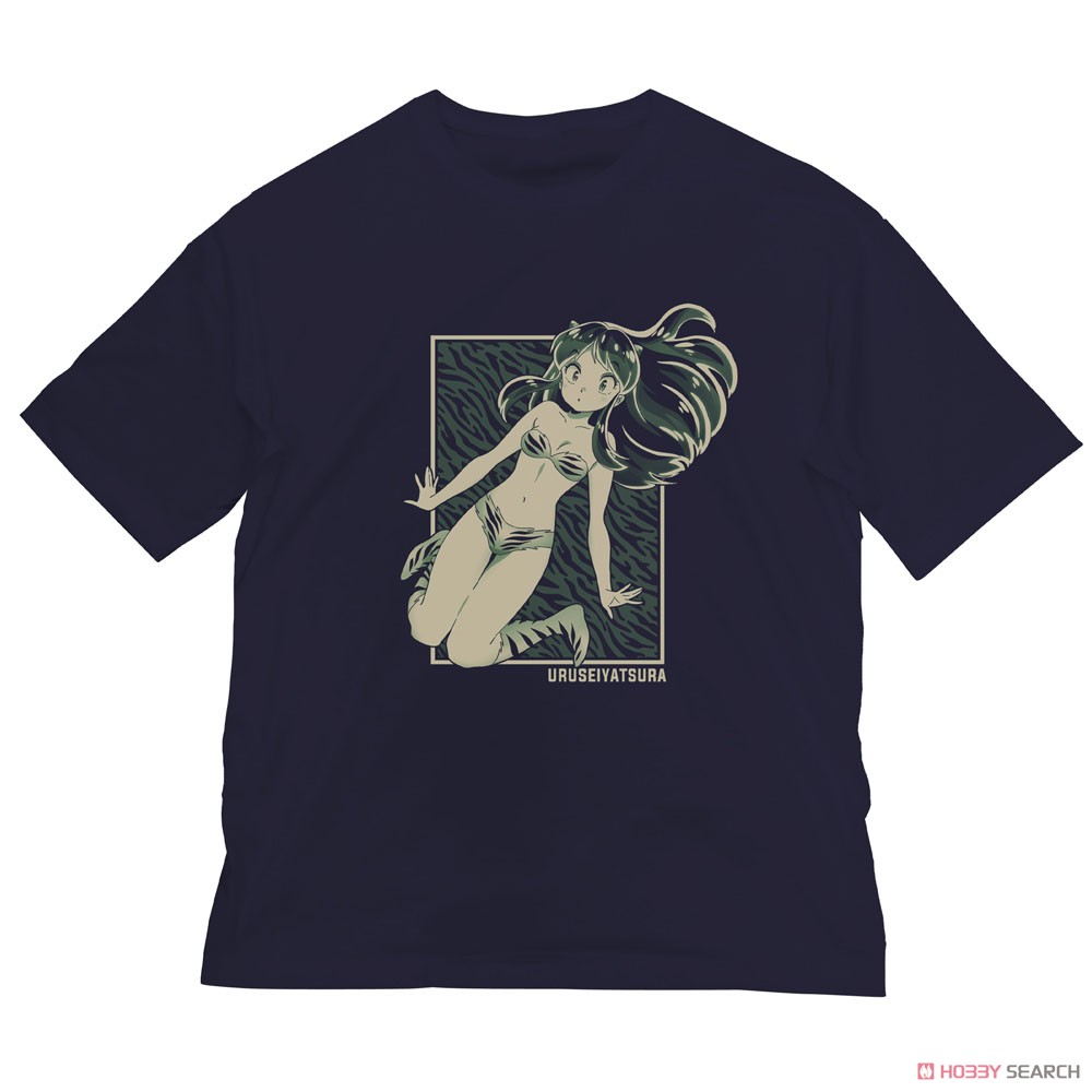 TVアニメ『うる星やつら』 ラム ビッグシルエットTシャツ/NAVY-L 2