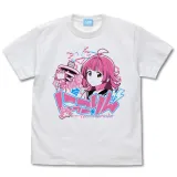 天王寺 璃奈 エモーショナルTシャツ/WHITE-M 1