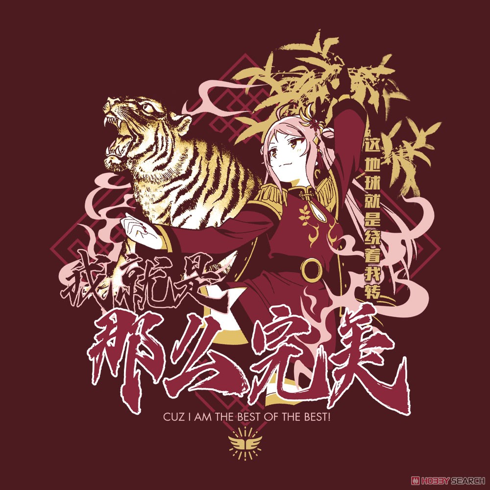 鐘 嵐珠 エモーショナルTシャツ/BURGUNDY-L 4