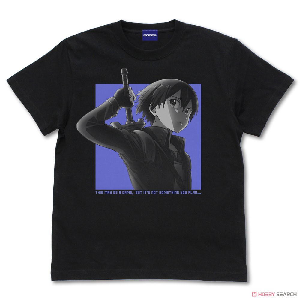 キリト Tシャツ SAO第5層Ver./BLACK-L 2