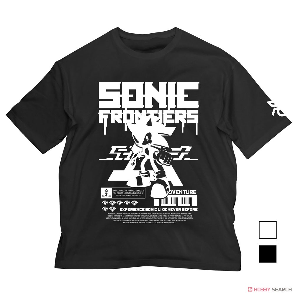 ソニックフロンティア ビッグシルエットTシャツ/BLACK-XL 2