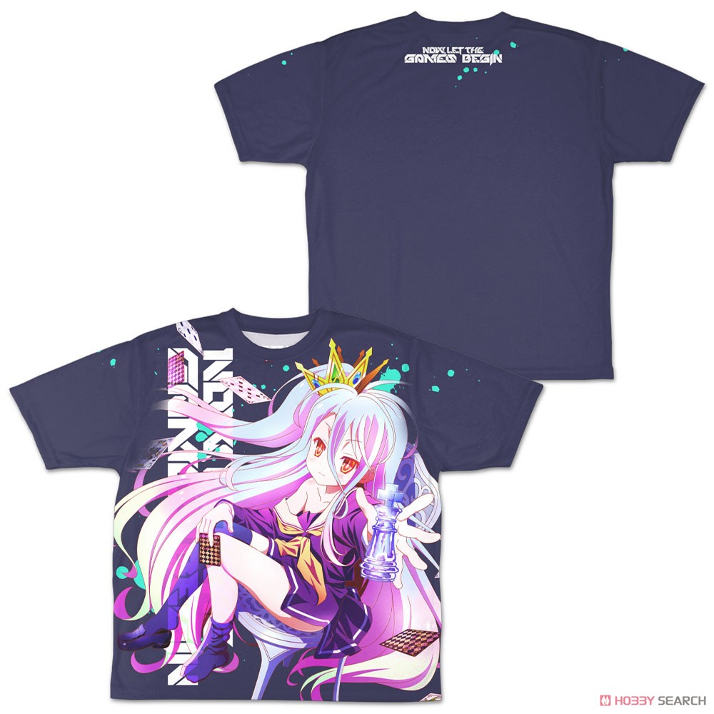 描き下ろし ｢白｣ 両面フルグラフィックTシャツ ASCIENTE!Ver./M 2