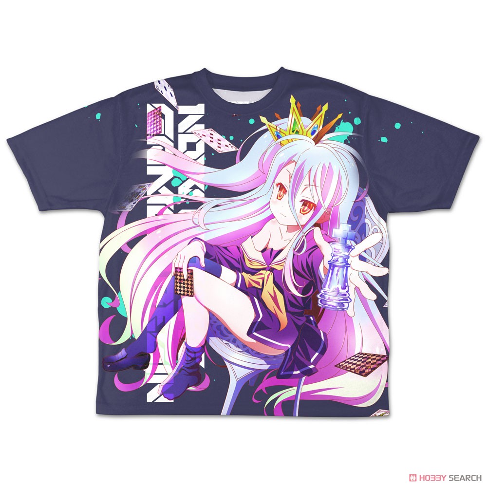 描き下ろし ｢白｣ 両面フルグラフィックTシャツ ASCIENTE!Ver./XL 3