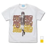シエルのカレーパンもぐもぐ Tシャツ/WHITE-L 1