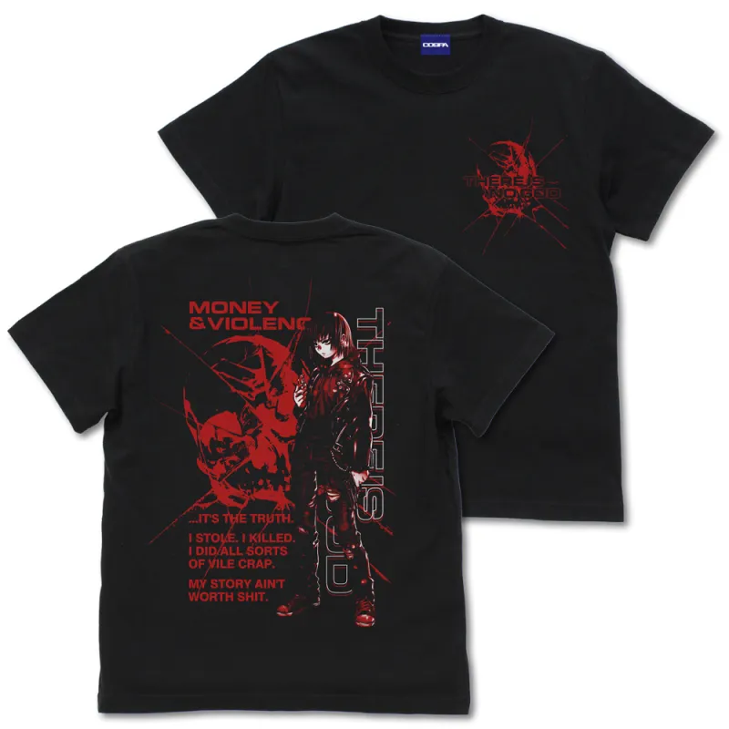 レヴィ Tシャツ 少女期Ver./BLACK-M