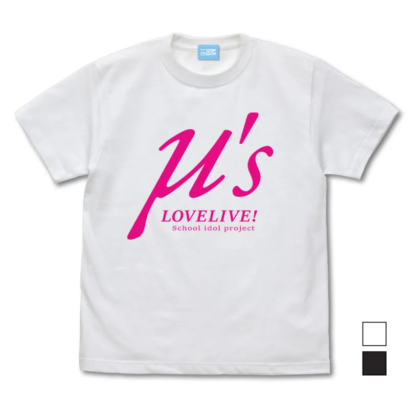 μ's Tシャツ/WHITE-S