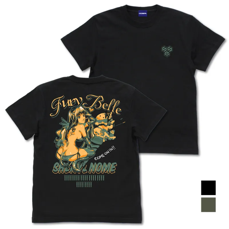 ノーズアートシェリル Tシャツ/BLACK-M