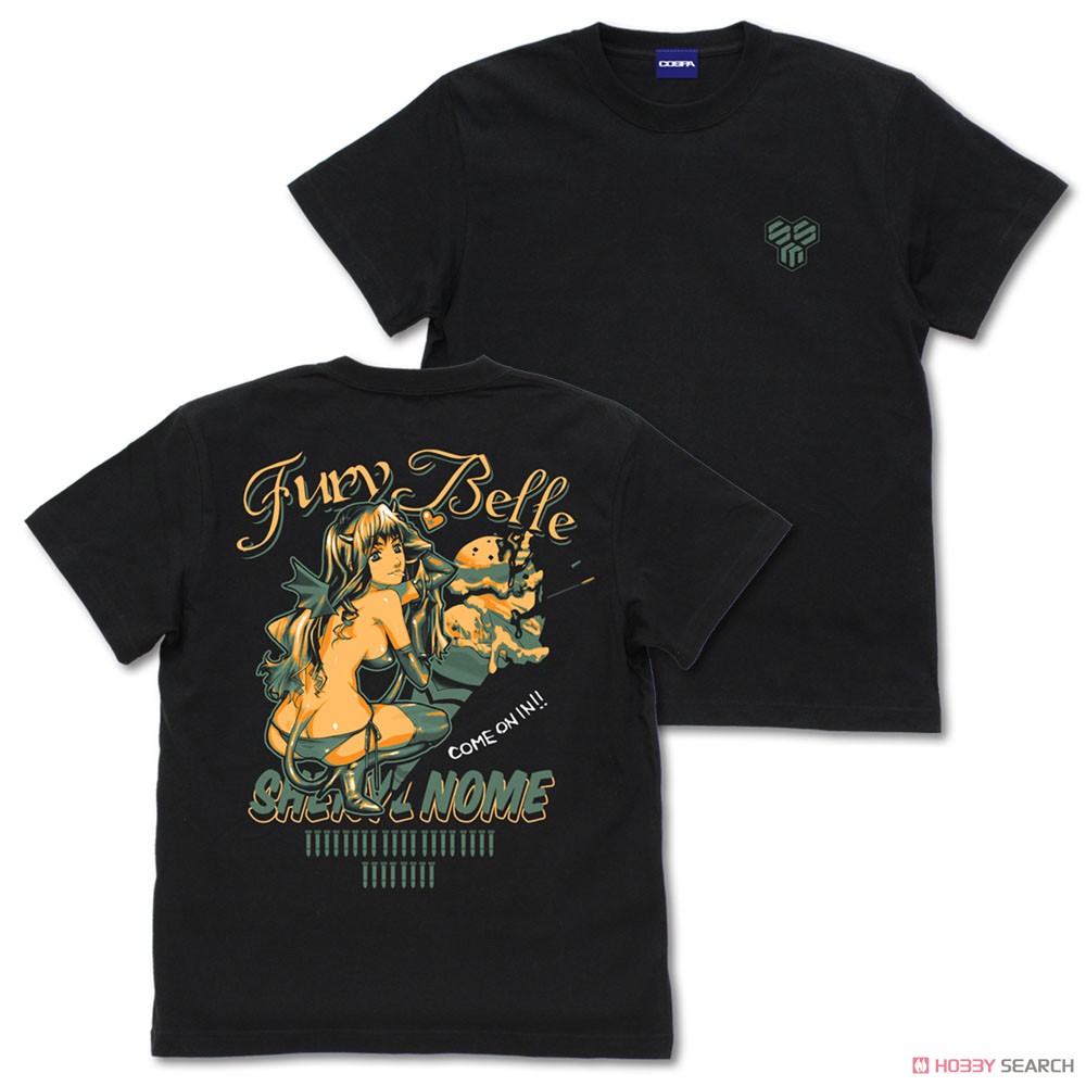 ノーズアートシェリル Tシャツ/BLACK-XL 2