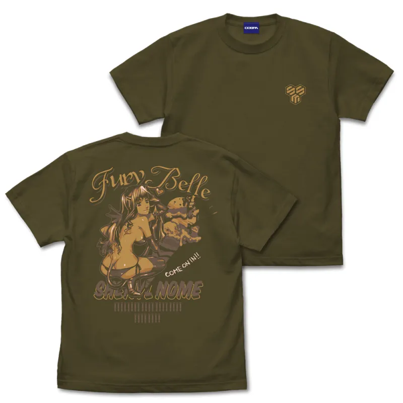 ノーズアートシェリル Tシャツ/MOSS-M