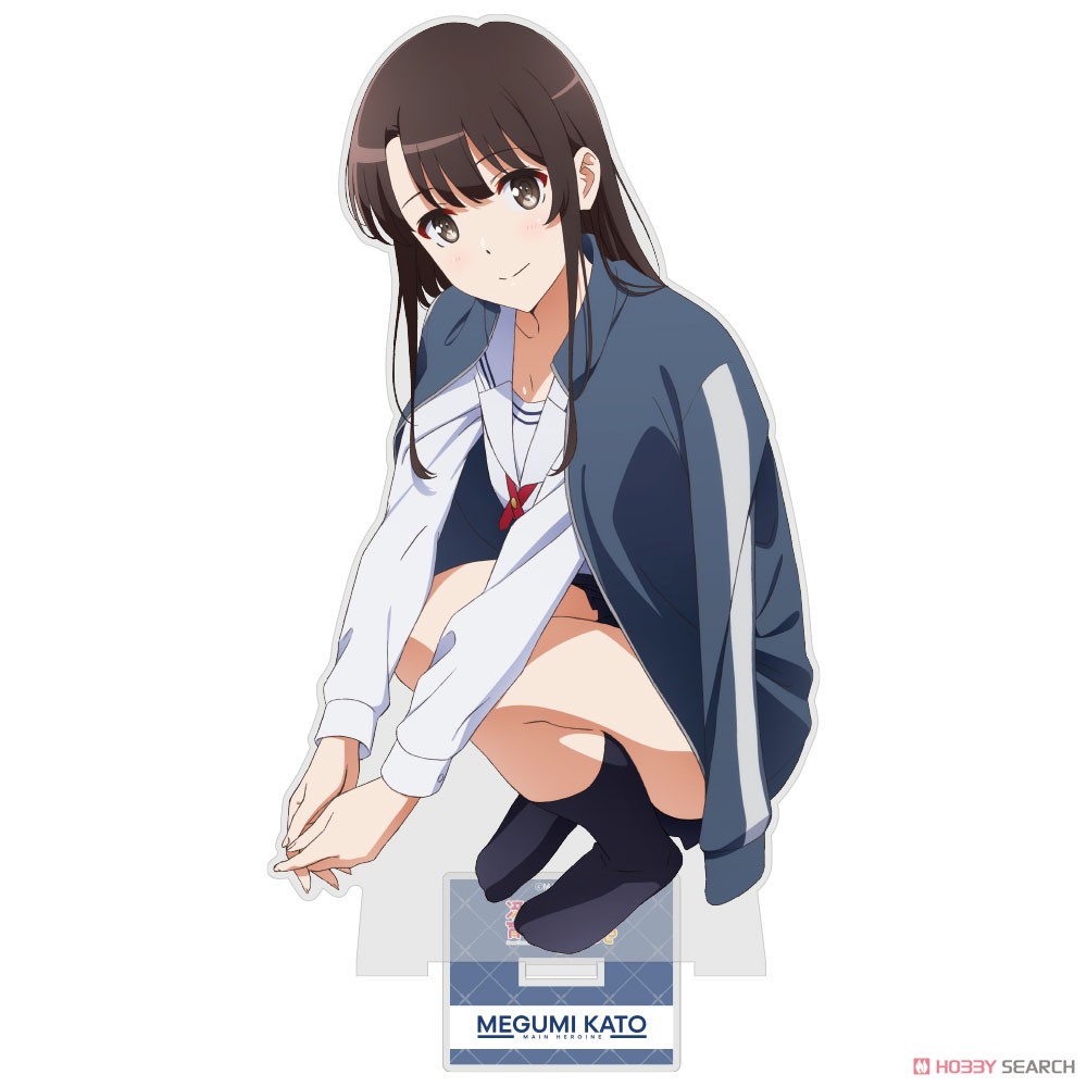 描き下ろし 加藤恵 アクリルスタンド(大) ジャージver. 2