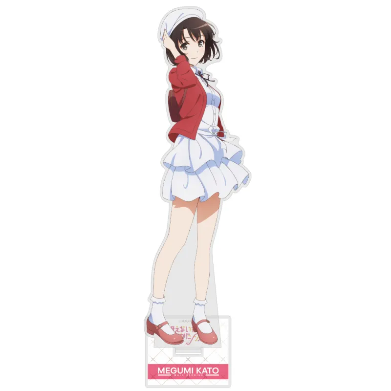 描き下ろし 加藤恵 アクリルスタンド(大) 私服ver.