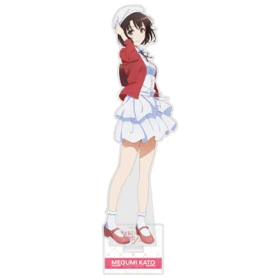 描き下ろし 加藤恵 アクリルスタンド(大) 私服ver.