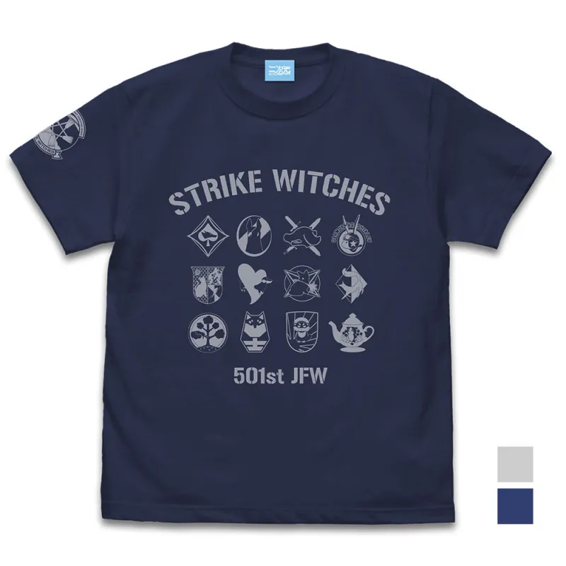 ストライクウィッチーズ パーソナルマーク Tシャツ/INDIGO-M
