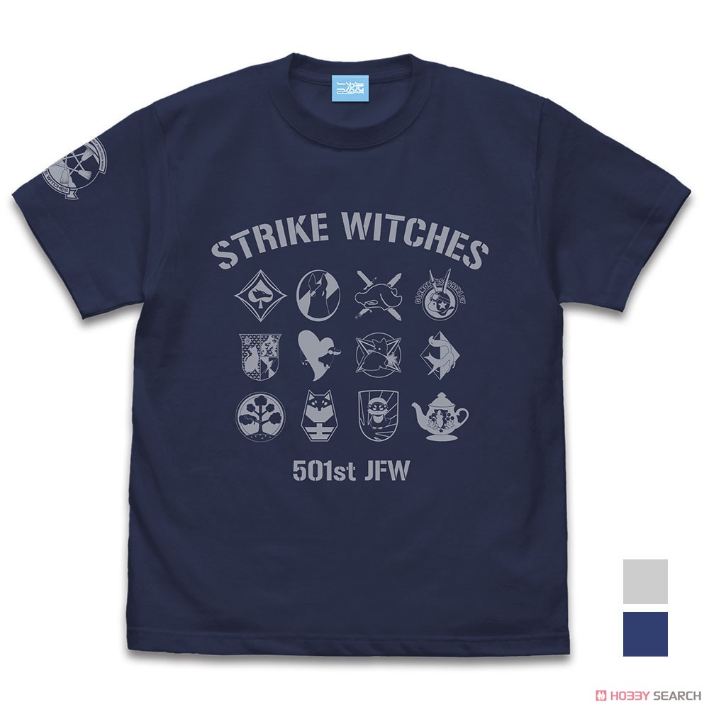ストライクウィッチーズ パーソナルマーク Tシャツ/INDIGO-XL 2