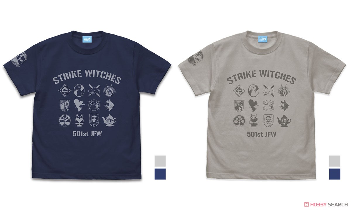 ストライクウィッチーズ パーソナルマーク Tシャツ/INDIGO-XL 5