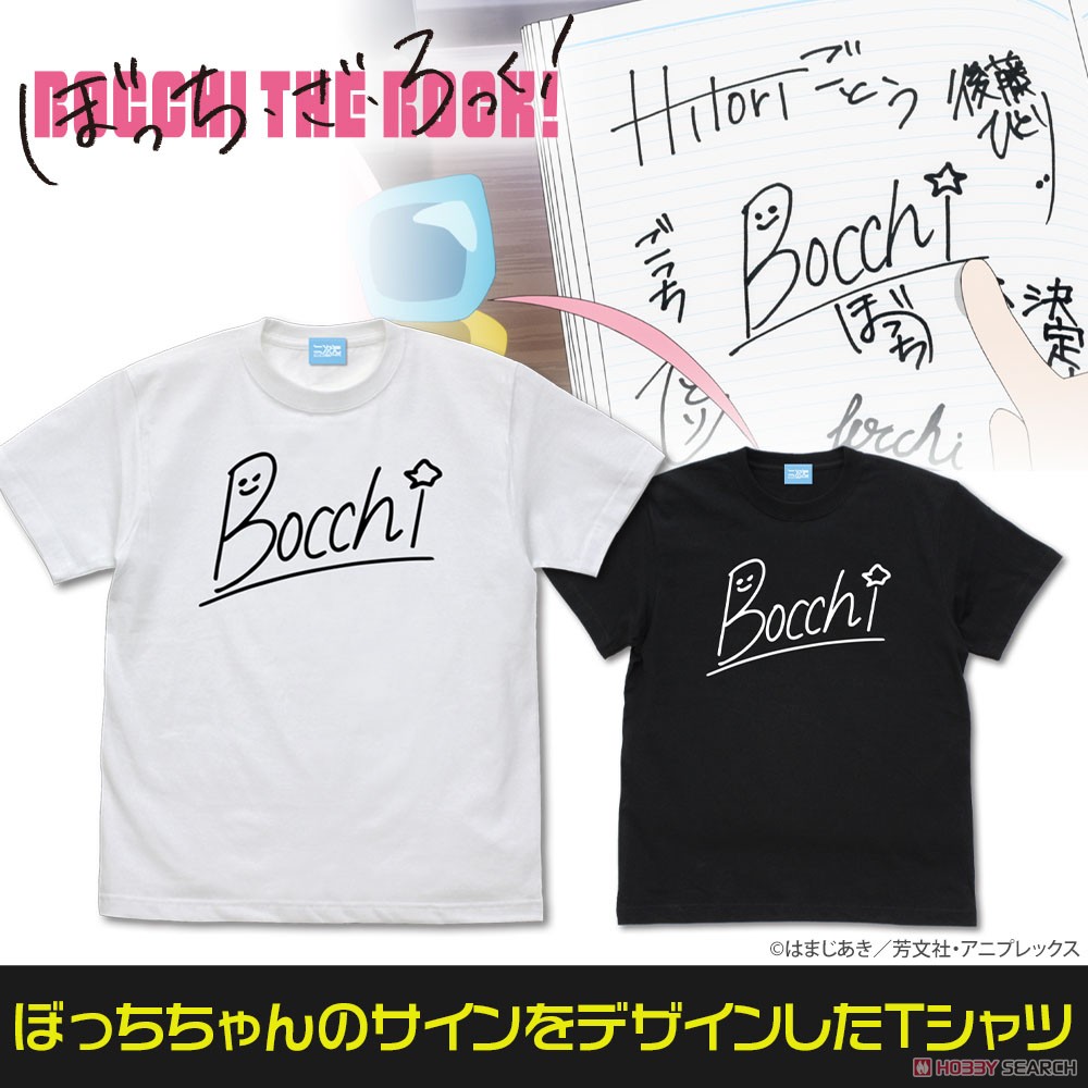 ぼっちちゃんのサイン Tシャツ/BLACK-S 3