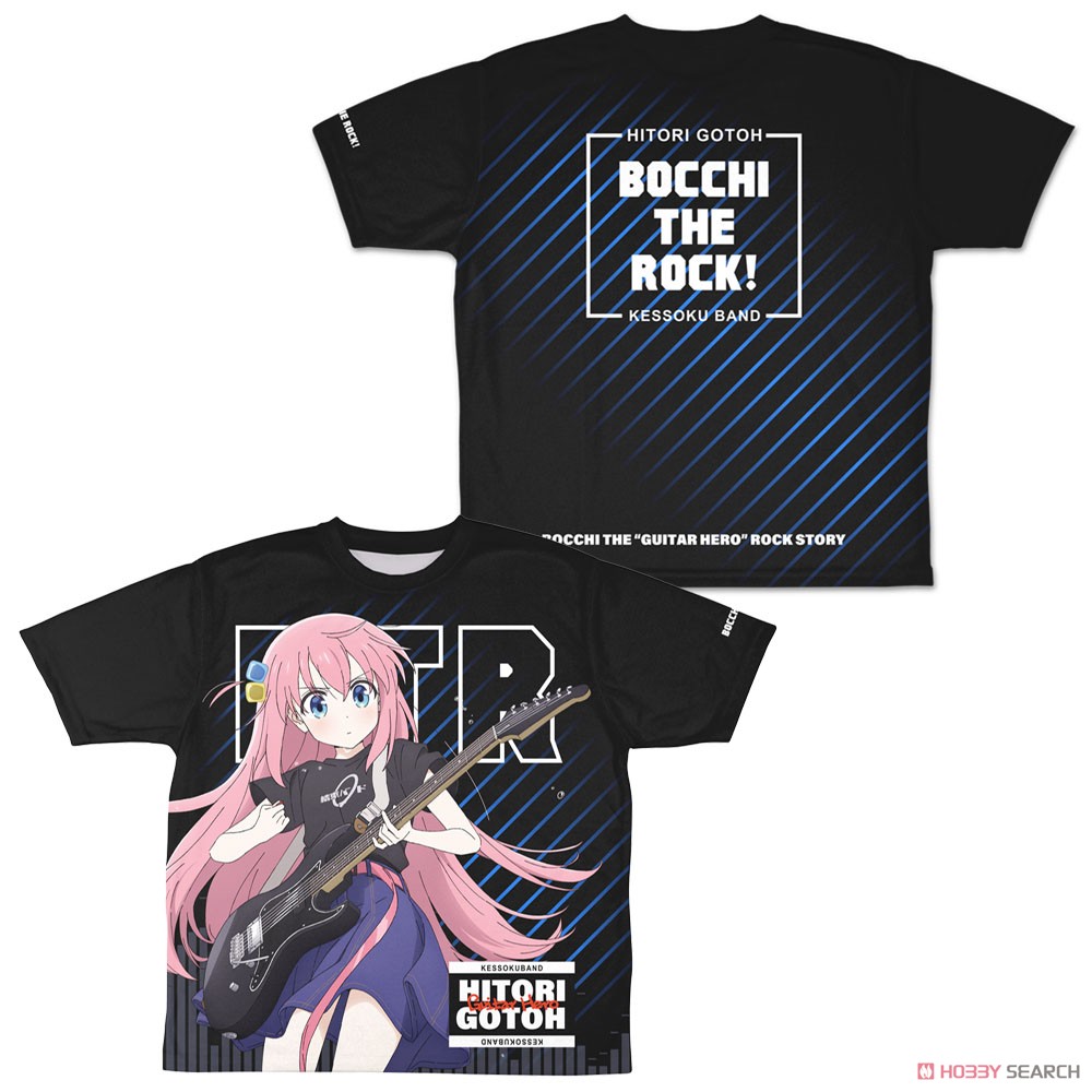 描き下ろし 後藤ひとり 両面フルグラフィックTシャツ/S 2