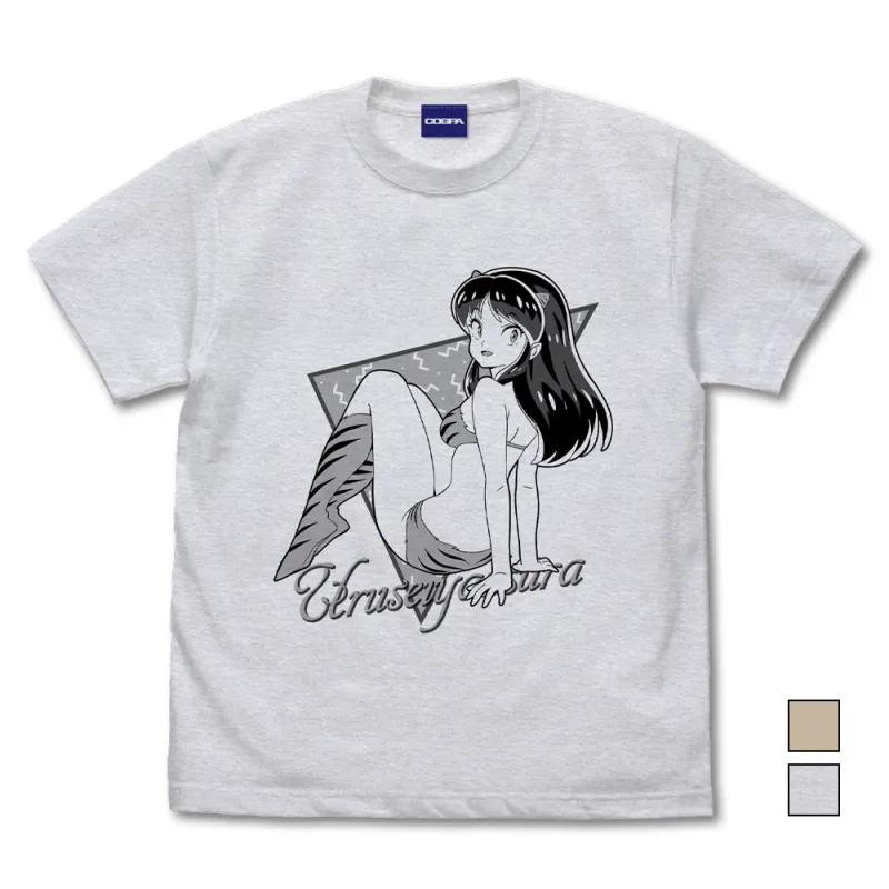 ラム レトロポップ Tシャツ/ASH-M