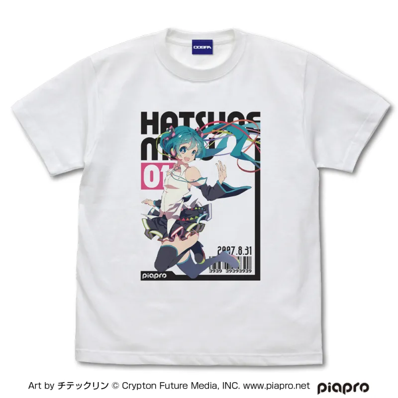 初音ミク フルカラーTシャツ チテックリン Ver./WHITE-XL