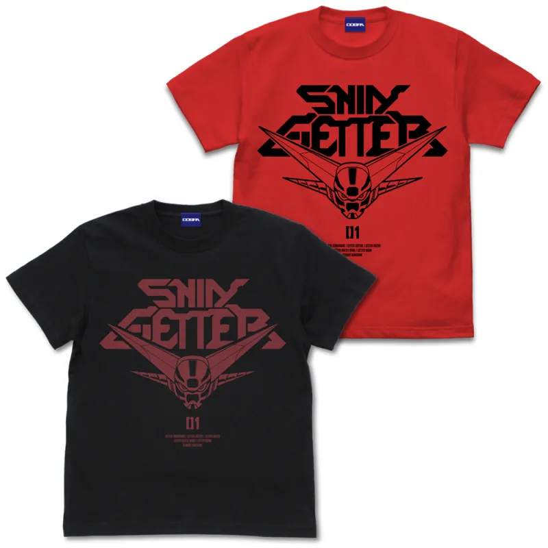 真ゲッター1アイコン Tシャツ/BLACK-S