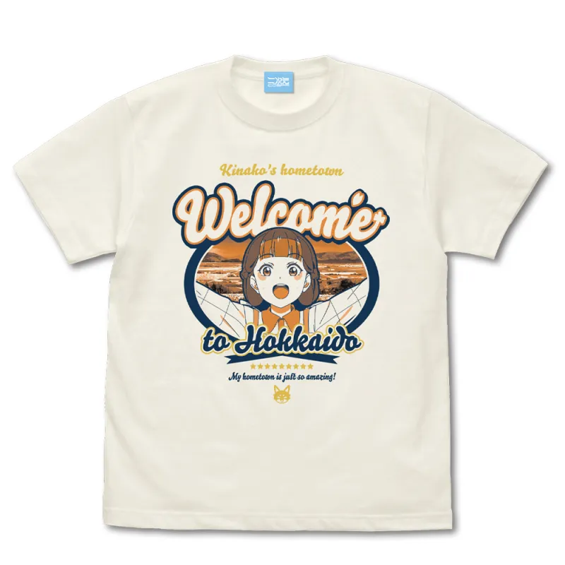 桜小路 きな子 エモーショナルTシャツ/VANILLA WHITE-XL