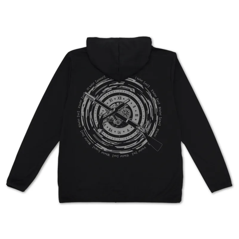 時崎狂三『刻々帝<ザフキエル>』薄手ドライパ-カー/BLACK-XL