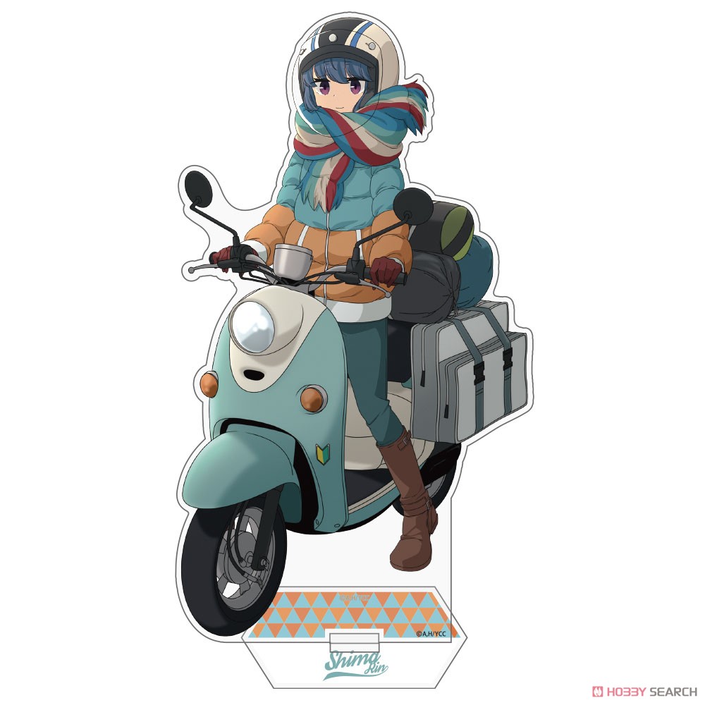 志摩リンとスクーター アクリルスタンド(大) 2