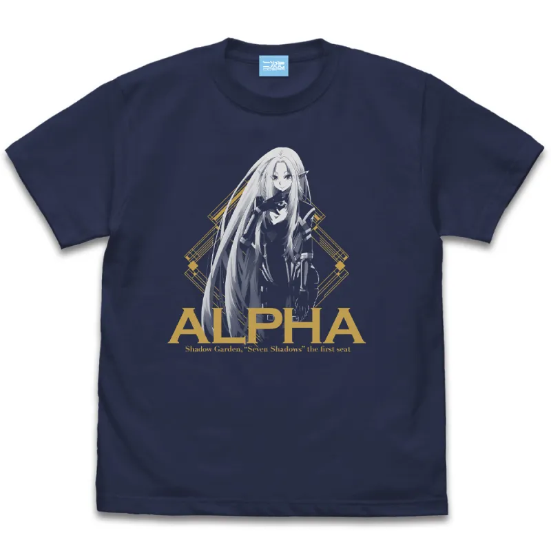 七陰のアルファ Tシャツ/INDIGO-L