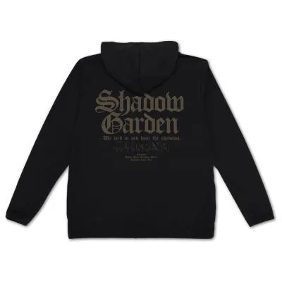 シャドウガーデン 薄手ドライパーカー/BLACK-XL