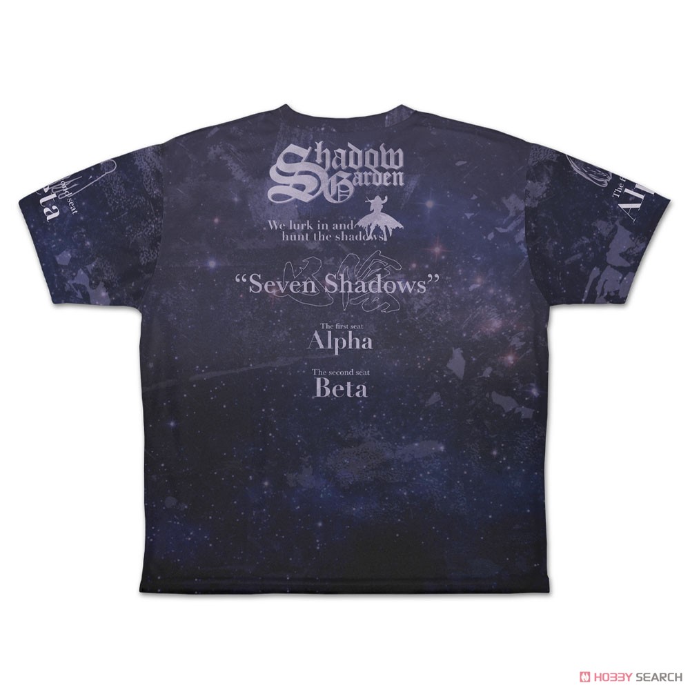 アルファ&ベータ 両面フルグラフィックTシャツ/XL 3