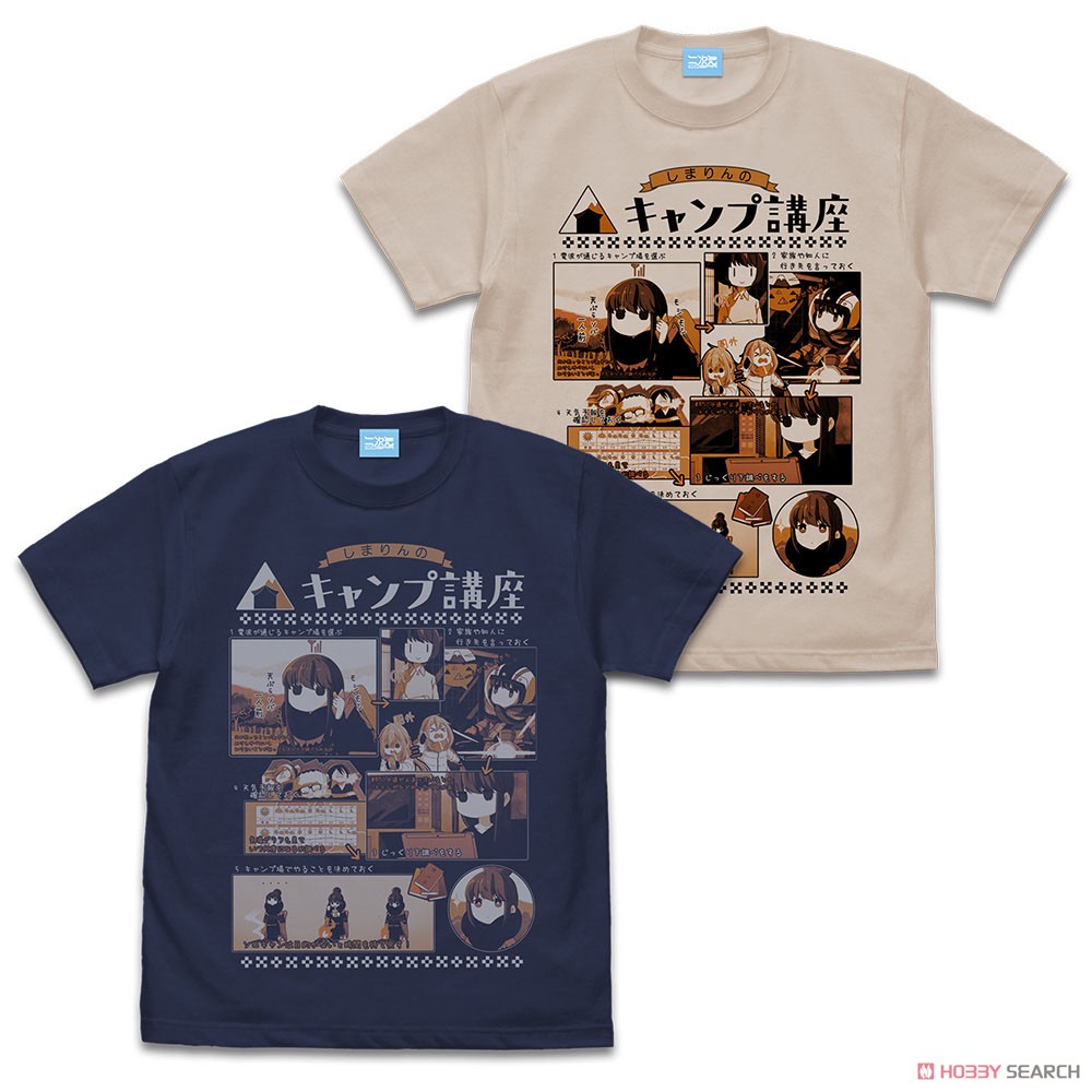 志摩リンのキャンプ講座 Tシャツ Ver2.0/INDIGO-M 4