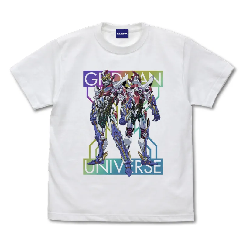 グリッドマン ユニバース フルカラーTシャツ/WHITE-M