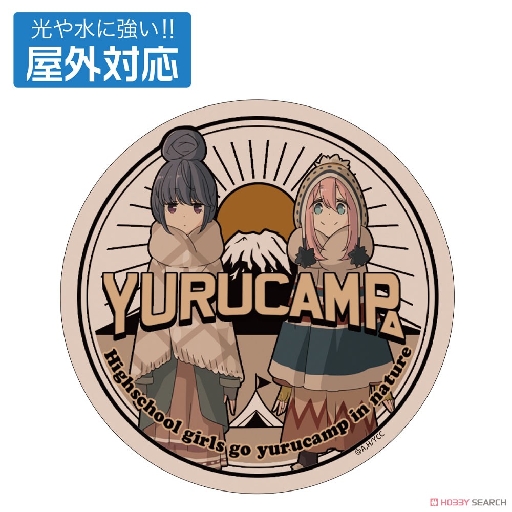 なでしこ&リン 屋外対応ステッカー 2