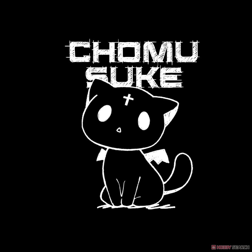 手描き風 ちょむすけ Tシャツ/SUMI-XL 3