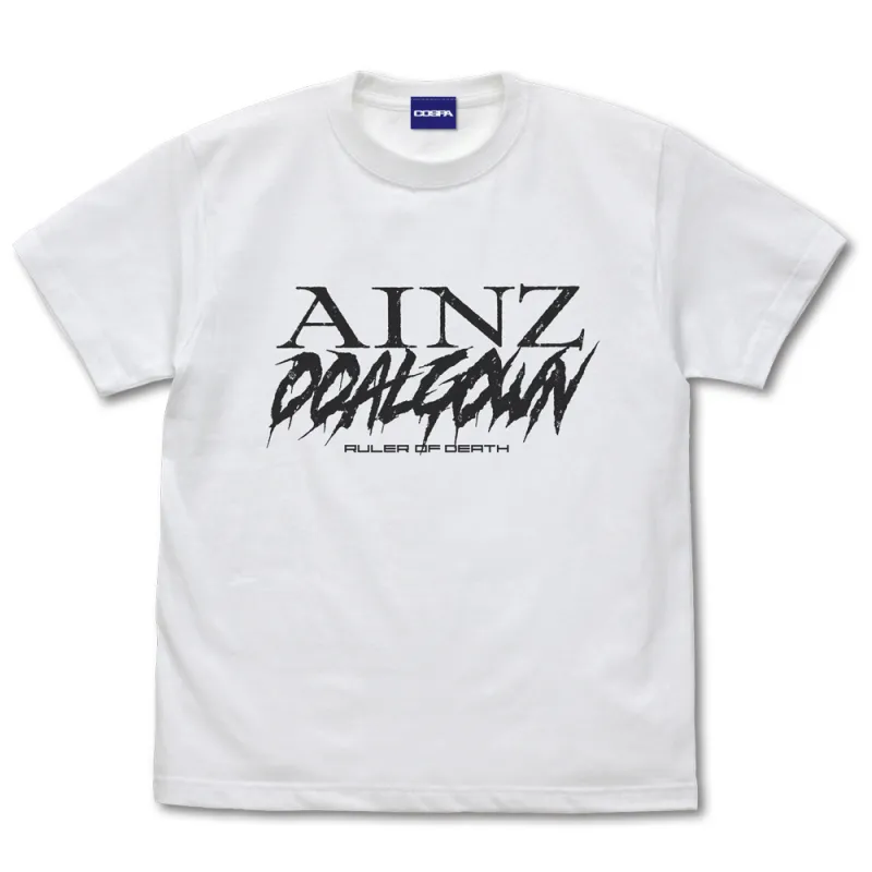 死の支配者 アインズ Tシャツ/WHITE-M