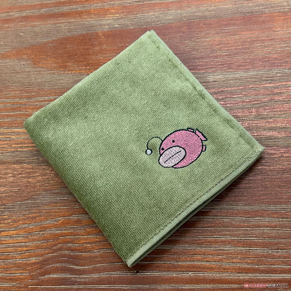 あんこうチーム 刺繍ハンドタオル/SAGE GREEN 5