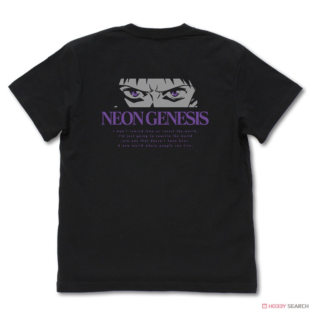 『さようなら､全てのエヴァンゲリオン｡』 Tシャツ/BLACK-L 3