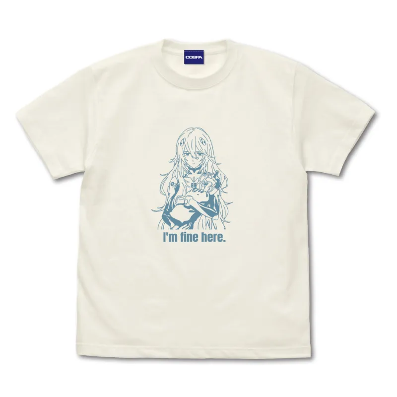 綾波レイ Tシャツ ロングヘアVer./VANILLA WHITE-M