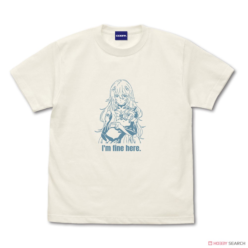 綾波レイ Tシャツ ロングヘアVer./VANILLA WHITE-M 2