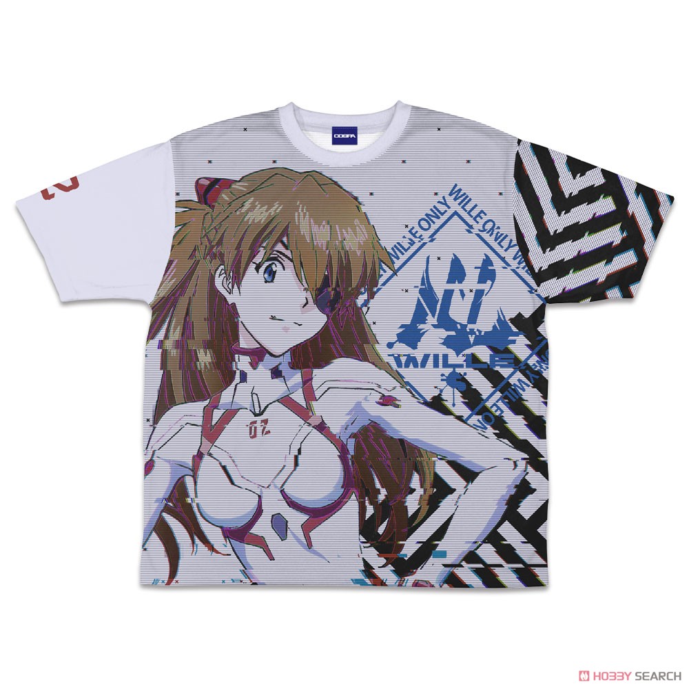 式波・アスカ・ラングレー 両面フルグラフィックTシャツ WILLE Ver./XL 3