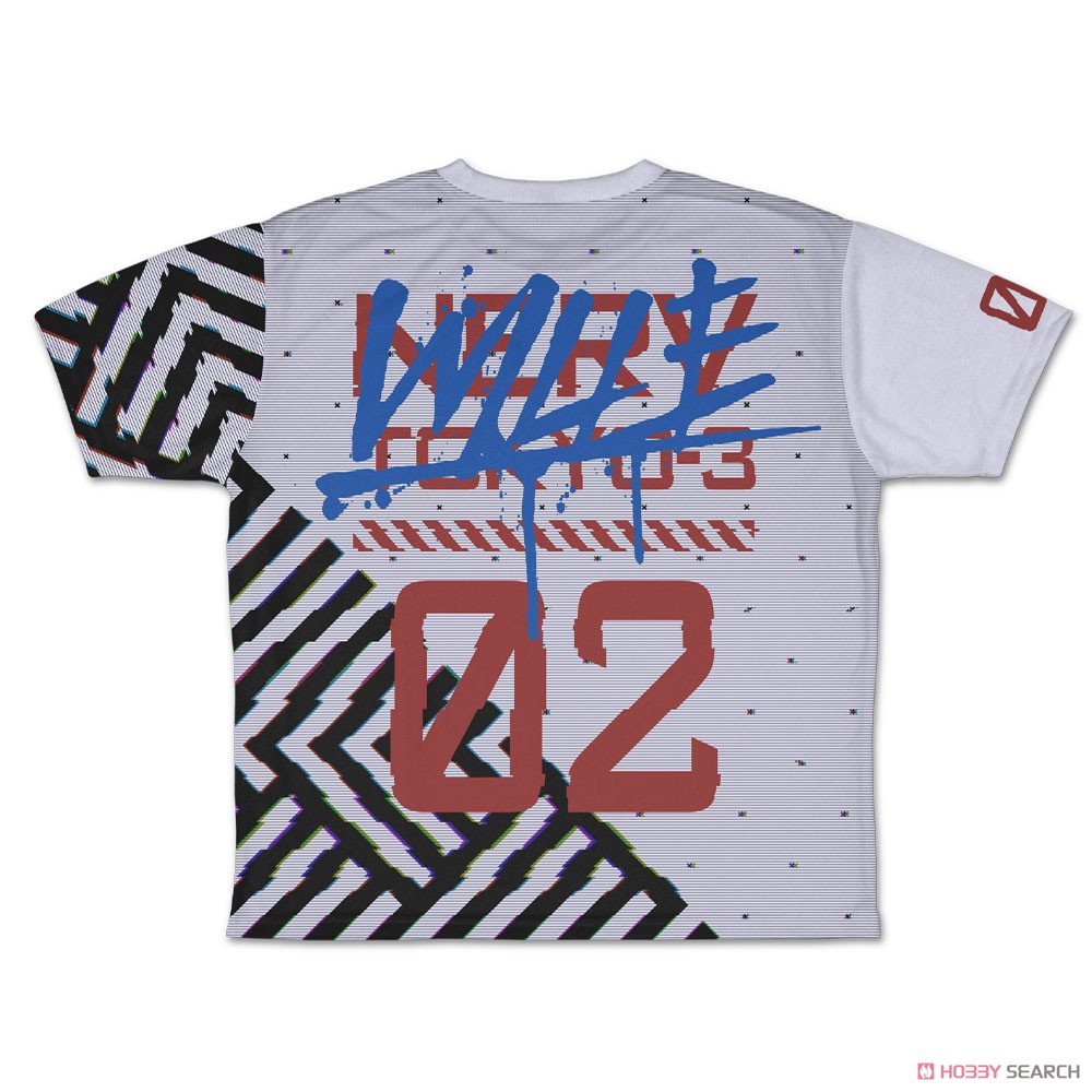式波・アスカ・ラングレー 両面フルグラフィックTシャツ WILLE Ver./XL 4
