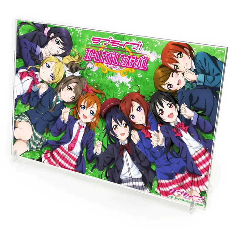 μ's アクリルアートスタンド