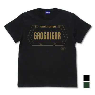 ファイナルフュージョン Tシャツ/BLACK-XL
