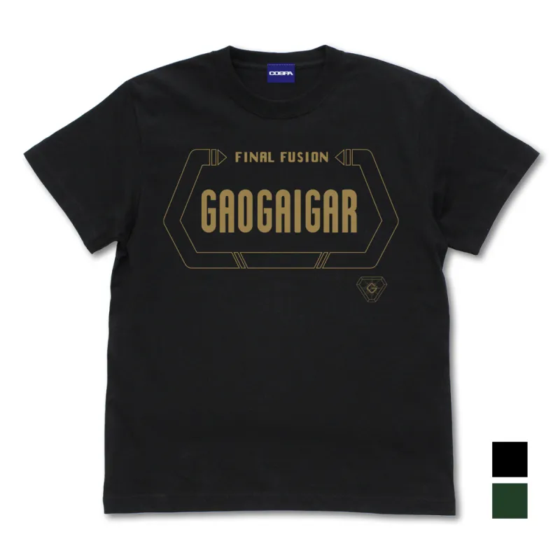ファイナルフュージョン Tシャツ/BLACK-XL
